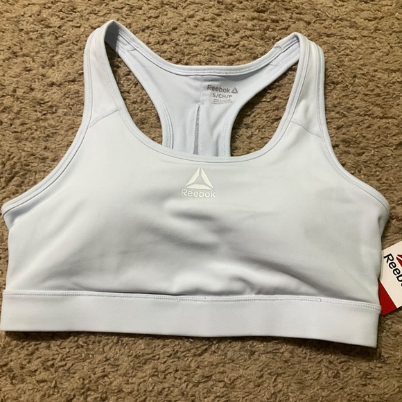 Reebok Women's Stronger Sports Bra with Mesh Panel and Removable Cups, Size-S - Picture 10 of 11